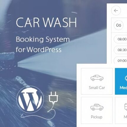 Car Wash Booking System - Русификация премиум плагина