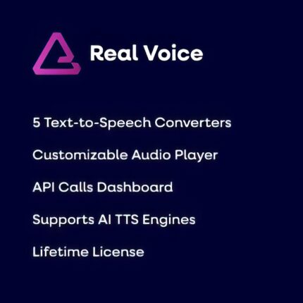Real Voice - Русификация премиум плагина