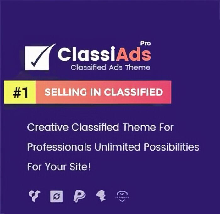 Classiads Pro - Русификация премиум темы