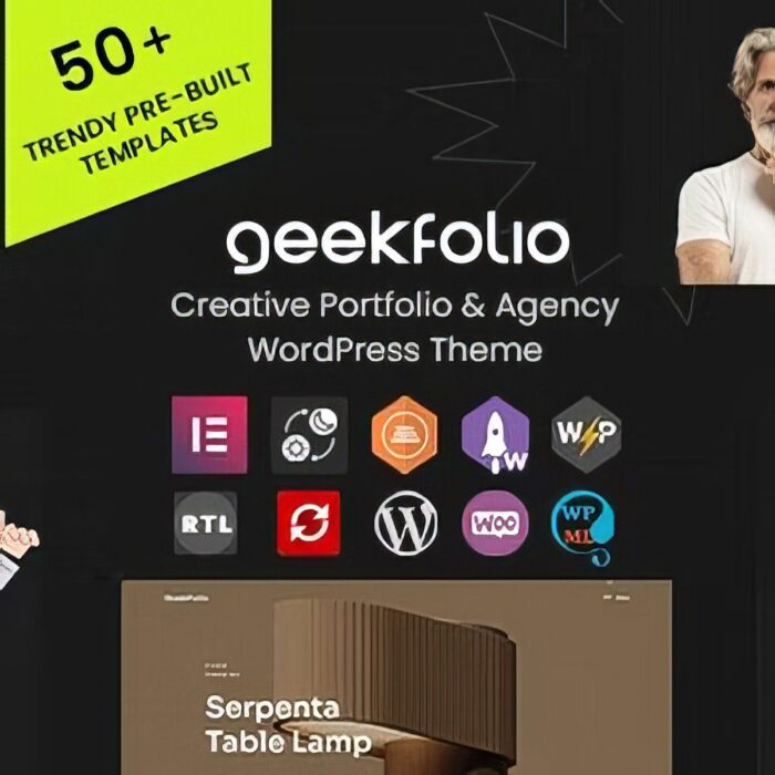 Geekfolio - Русификация премиум темы