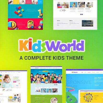 Kids Heaven - Русификация премиум темы