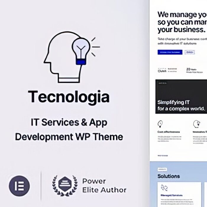 Tecnologia - Русификация премиум темы