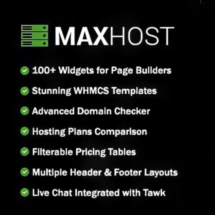 MaxHost - Русификация премиум темы