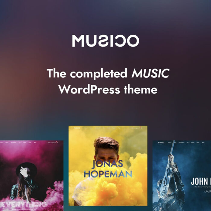 Musico - Русификация премиум темы