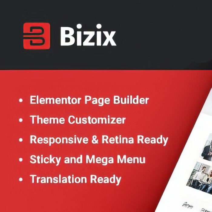 Bizix - Русификация премиум темы