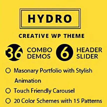 HYDRO - Русификация премиум темы