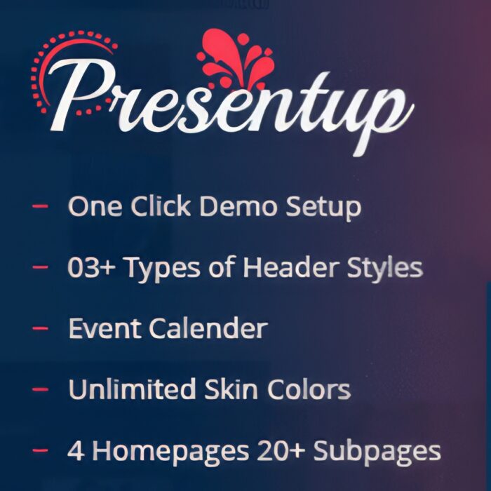 Presentup - Русификация премиум темы