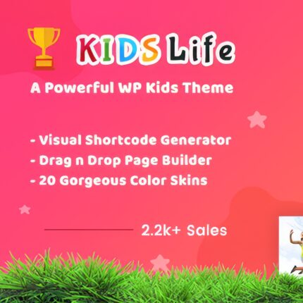 Kids Life - Русификация премиум темы