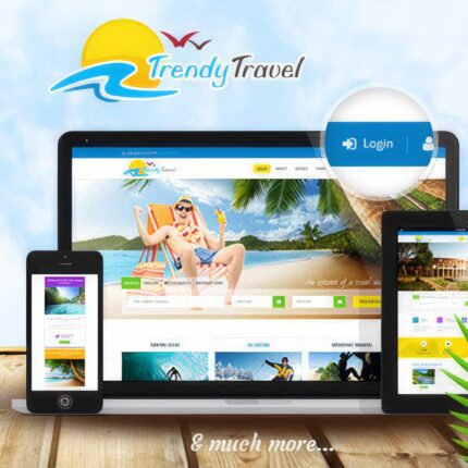 Trendy Travel - Русификация премиум темы