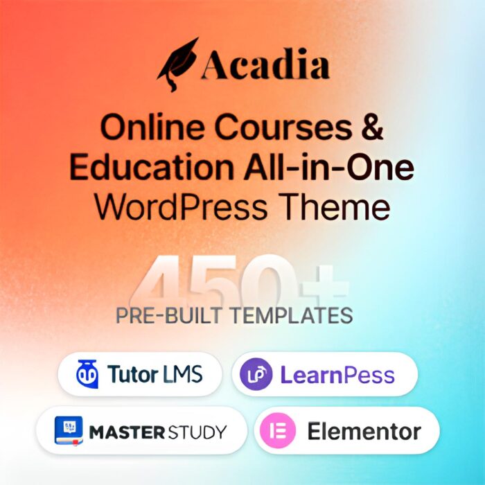 Acadia - Русификация премиум темы