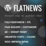 FlatNews - Русификация премиум темы