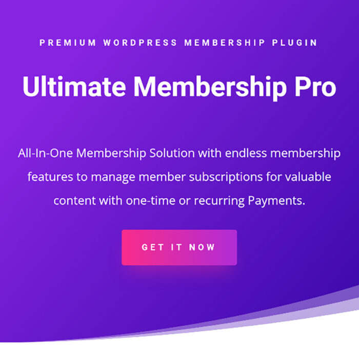 UltimateMembershipPro - Русификация премиум плагина