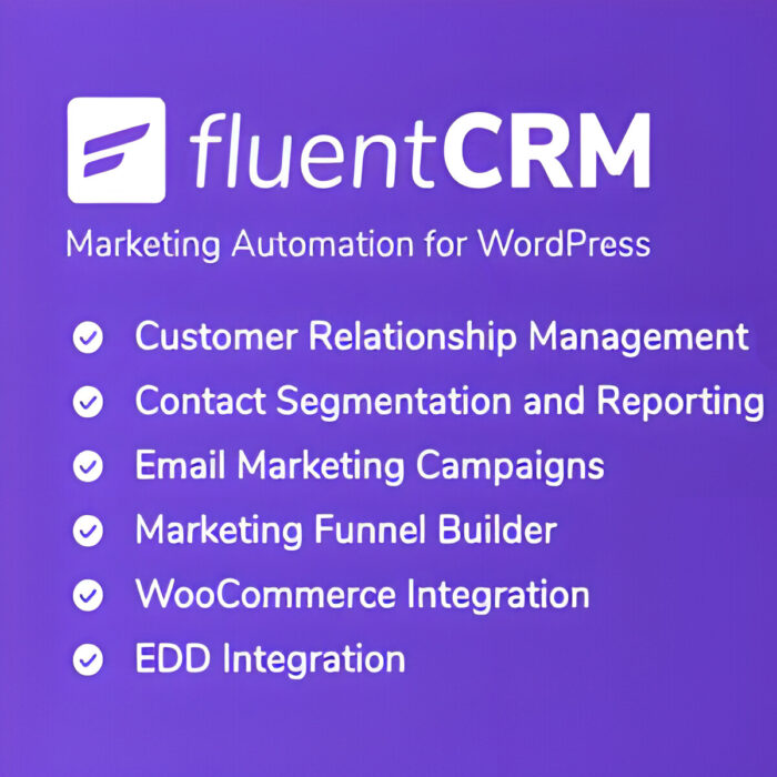 FluentCRM - Русификация премиум плагина