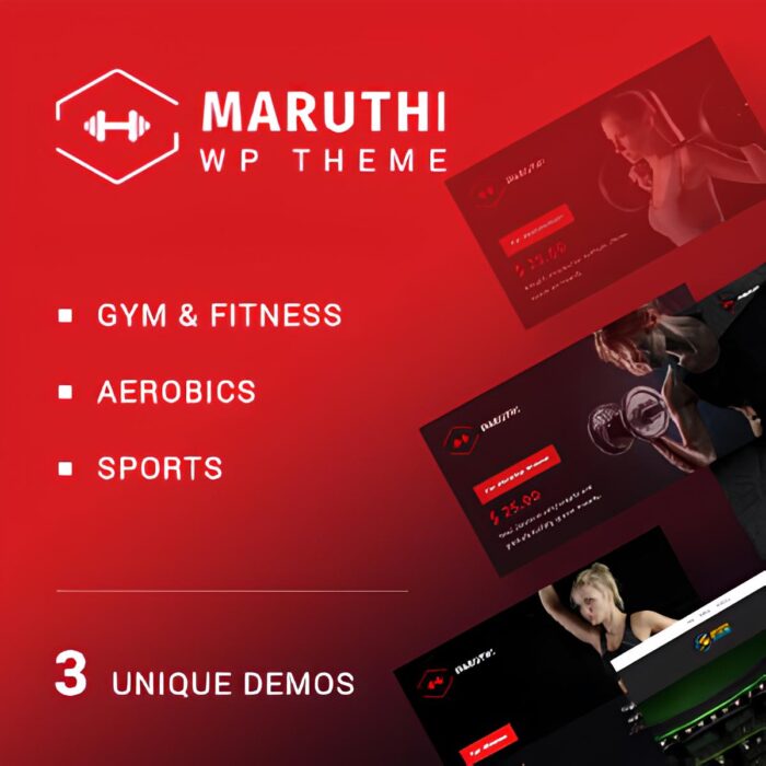 Maruthi Fitness - Русификация премиум темы